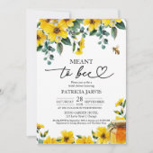 Invitation Destiné À Être Fête des mariées (Devant)