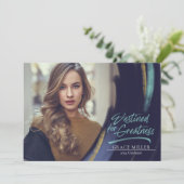 Invitation Destiné à la grandeur Moderne de la photo (Debout devant)