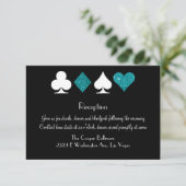 Invitation Destiny Las Vegas Réception Parties scintillant Tu (Debout devant)