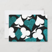 Invitation Destiny Las Vegas Réception Parties scintillant Tu (Dos)