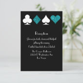 Invitation Destiny Las Vegas Réception Parties scintillant Tu (Debout devant)