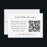 Invitation Destiny turquoise Vegas Informations Mariage Insér<br><div class="desc">Parfait pour un mariage de Las Vegas, cette carte d'information supplémentaire comprend du texte souple et facile à modifier pour l'inclure dans votre suite d'invitations et diriger les invités vers un RSVP en ligne ou votre site Web mariage où ils peuvent trouver des informations supplémentaires sur les voyages, les hébergements,...</div>