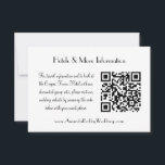 Invitation Destiny turquoise Vegas Informations Mariage Insér<br><div class="desc">Parfait pour un mariage de Las Vegas, cette carte d'information supplémentaire comprend du texte souple et facile à modifier pour l'inclure dans votre suite d'invitations et diriger les invités vers un RSVP en ligne ou votre site Web mariage où ils peuvent trouver des informations supplémentaires sur les voyages, les hébergements,...</div>