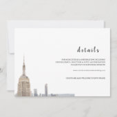 Invitation Details Card - NYC (Devant)