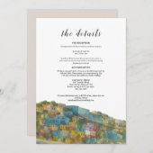 Invitation Details Card- Puerto Rico (Devant / Derrière)
