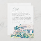 Invitation Détails du week-end d'Hilary et Oliver - Final (Devant / Derrière)