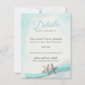 Invitation Détails et informations sur l'écorce et la dentell (Devant)