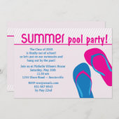 Invitation d'été (Devant / Derrière)