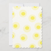 Invitation d'été de la Crème de glace aux fraises (Dos)