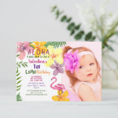 Invitation d'été tropicale (Debout devant)