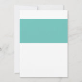 Invitation Détective Silhouette, Mystère du meurtre Anniversa (Dos)