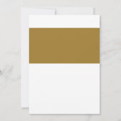 Invitation Détective Silhouette, Mystère du meurtre Anniversa (Dos)