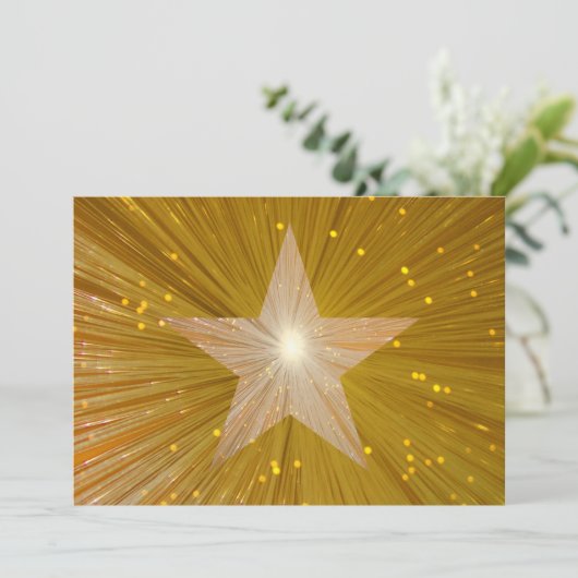 Invitation d'étoile d'or (Debout devant)