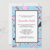 Invitation d'études de technicien vétérinaire (Dos)