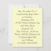 Invitation d'étudiants de faire-part de ~ de (Dos)