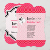 Invitation Deutche Doggen Einladung (Devant / Derrière)