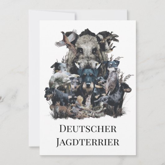 Invitation Deutscher Jagdterrier (Devant)