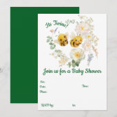 Invitation Deux Abeilles (Devant / Derrière)