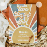 Deux Amusement Au Soleil Sunshine 2e Anniversaire