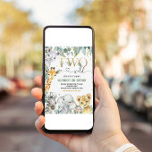 Invitation Deux animaux sauvages Anniversaire 2ème de la Jung