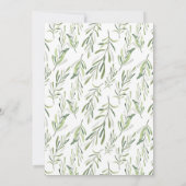 Invitation Deux animaux sauvages Safari Boy 2e fête d'anniver (Dos)