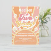 Invitation Deux Anniversaire Super (Debout devant)