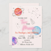 Invitation Deux ans de la Lune  (Devant / Derrière)