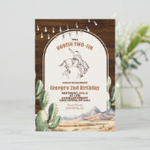 Invitation Deux ans du désert mexicain Rootin' (Debout devant)