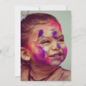 Invitation Deux beignets roses doux Photo 2e anniversaire (Dos)