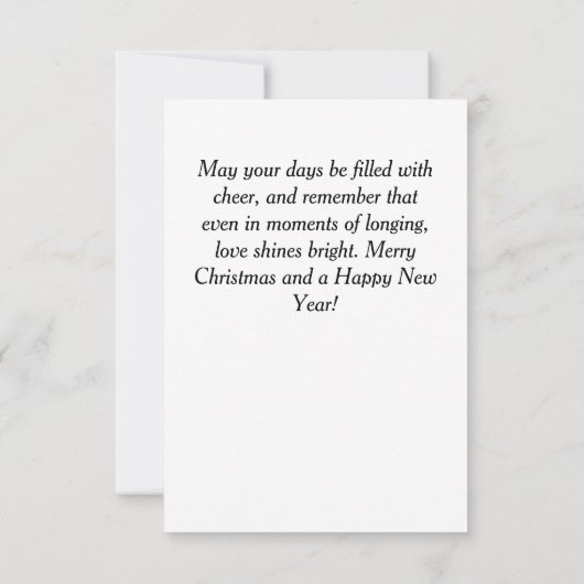 Invitation Deux chats joyeux (Dos)