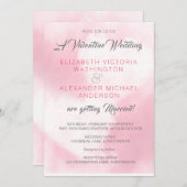 Invitation Deux Coeurs/Valentines Thème/Faire-part de mariage (Devant / Derrière)