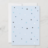 Invitation Deux Cool Sunglass Boy Deuxième anniversaire (Dos)