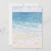 Invitation Deux Cool Surf Beach Retro Surfing Deuxième annive (Dos)