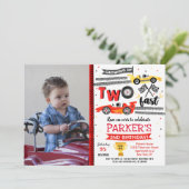 Invitation Deux courses de voitures rapides 2e anniversaire I (Debout devant)