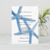 Invitation Deux d'entre nous| Mariage d'amoureux de l'océan (Debout devant)