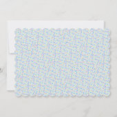 Invitation DEUX douces 2e anniversaire (Dos)