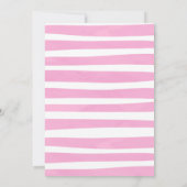 Invitation Deux douces ânes d'aquarelle fille deuxième annive (Dos)