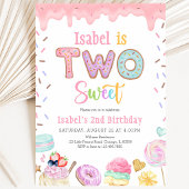 Invitation Deux doux 2e anniversaire