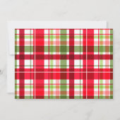 Invitation Deux doux Noël Deuxième anniversaire Photo (Dos)