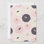 Invitation Deux Éffrayants Boho Halloween Ghost 2e fête d'ann (Dos)