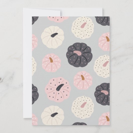 Invitation Deux Éffrayants Boho Halloween Ghost 2e fête d'ann (Dos)