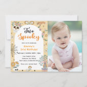 Invitation Deux Éffrayants fantômes d'Halloween 2e anniversai (Devant)