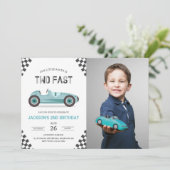 Invitation Deux Fast 2 Curieux Parcours Car 2e Anniversaire (Debout devant)