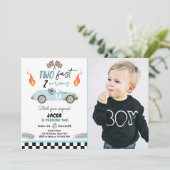 Invitation Deux Fast 2 Curieux Parcours Car 2e Anniversaire I (Debout devant)