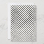 Invitation Deux Fast 2 Curious Birthday Invitation, Boy Racin (Dos)