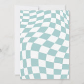 Invitation Deux Fast Blue Dirt Bike Boy 2e fête d'anniversair (Dos)