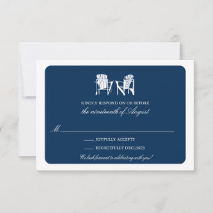 Invitation Deux Fauteuils Adirondack SVP