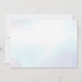 Invitation Deux Fille de sirène de mer 2e photo d'anniversair (Dos)