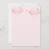 Invitation Deux fois L'Invitation Fun Twin Anniversaire (Dos)