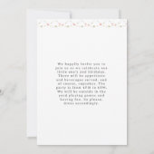 Invitation Deux gâteaux mignons pour un 2ème anniversaire (Dos)